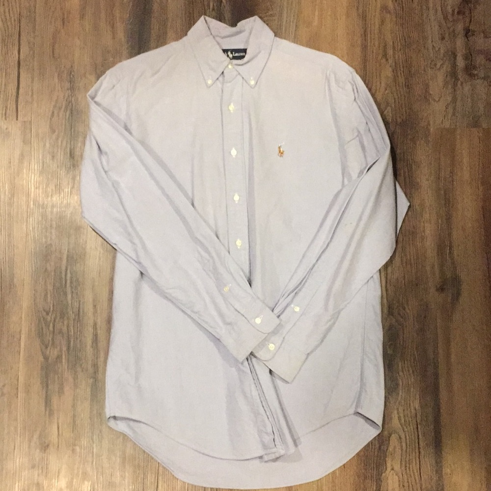 Light Blue Polo Button Down